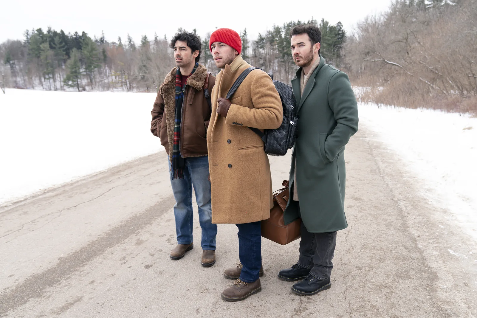 Imagen de la publicación: Primeras imágenes de la película navideña títulada 'A Very Jonas Christmas' con los Jonas Brothers