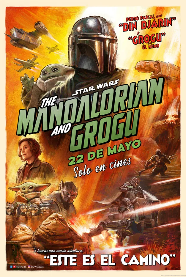 Imagen de la publicación: Star Wars anuncia el póster y tráiler de 'The Mandalorian & Grogu'