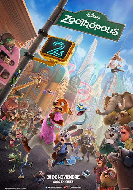 Imagen de la publicación: Disney estrena un nuevo tráiler de 'Zootrópolis 2'